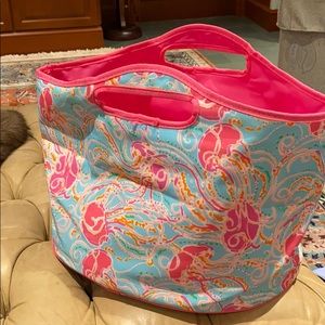 Lilly cooler tote.